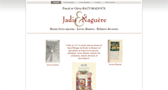 Desktop Screenshot of librairie-jadisetnaguere.com